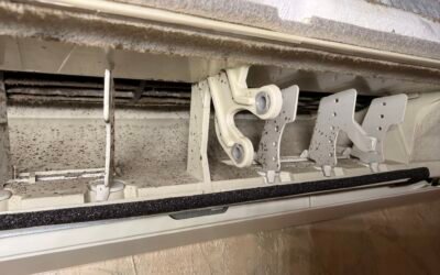 Nettoyage de climatisation à Nîmes Mas de Possac : un split jamais nettoyé depuis près de 20 ans