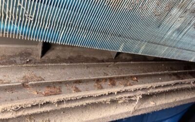 Nettoyage de climatisation à Nîmes quartier de la Cigale : deux unités très encrassées remises en état