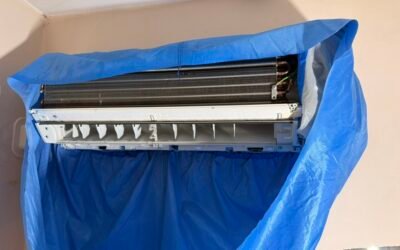 Nettoyage de climatisation à Aimargues : le split du salon était très encrassé