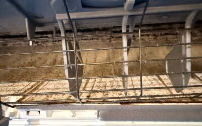 Nettoyage de climatisation à Nîmes – quartier d’Alesti : une machine très encrassée