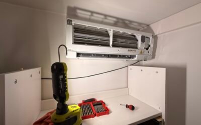 Nettoyage de climatisation à Nîmes quartier Kennedy : 3 splits traités en profondeur