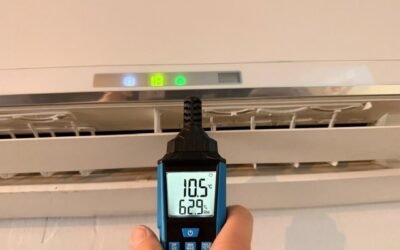 Nettoyage de 2 climatisations dans une auto-école à Uchaud : appareils très sales et une panne de froid à faire diagnostiquer