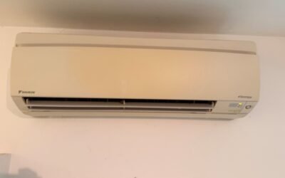 Nettoyage d’une climatisation Daikin à Saint-Dionisy avec groupe extérieur encrassé